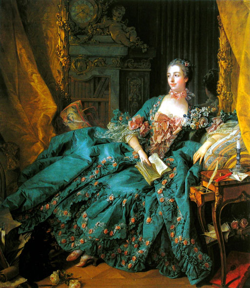 François Boucher, Madame de Pompadour, 1756, Alte Pinakothek-München 