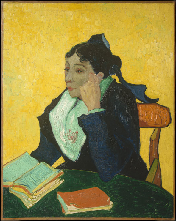 Vincent van Gogh, L'Arlésienne (Madame Ginoux), 1888, Metropolitan Museum of Art-New York