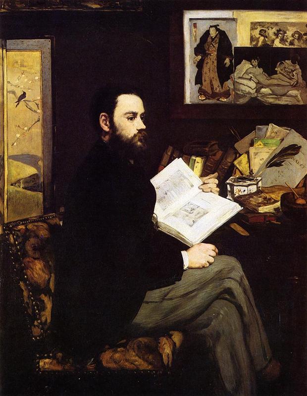 Edouard Manet, Emile Zola, 1868, Musée d’Orsay-Parijs